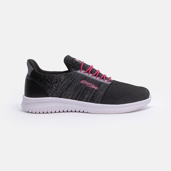 Picture of KR Strikeforce Women's Rhythm Dark Grey Pink Bowling Shoes