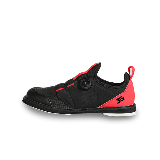 Picture of 3G Men's Speed Dial Black Red Right Hand Bowling Shoes
