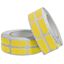 Picture of Turbo Grip Strips Tape Yellow 1" Precut Fitting Tape 500 Count Roll