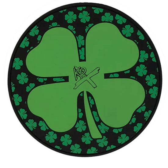 Picture of KR Strikeforce Round Shammy Leather Pad Shamrock