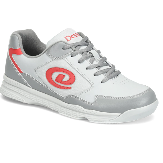 Picture of Dexter Men's Ricky V Grey Red Wide Bowling Shoes