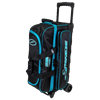 Picture of Storm Streamline 3 Ball Roller Diamond Black Aqua Bowling Bag