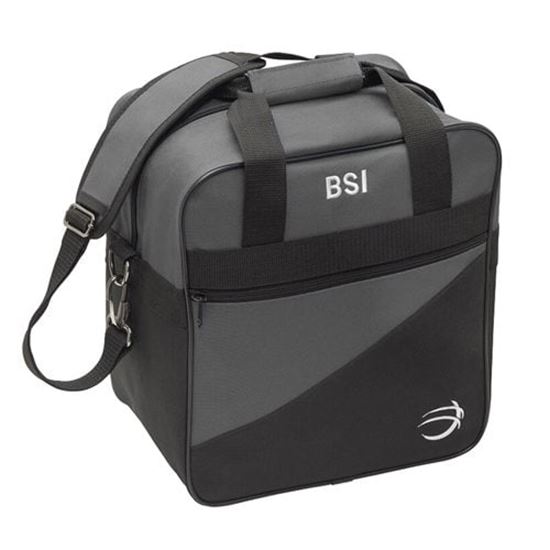 Picture of BSI Solar III Ball Single Tote Black Charcoal Bowling Bag