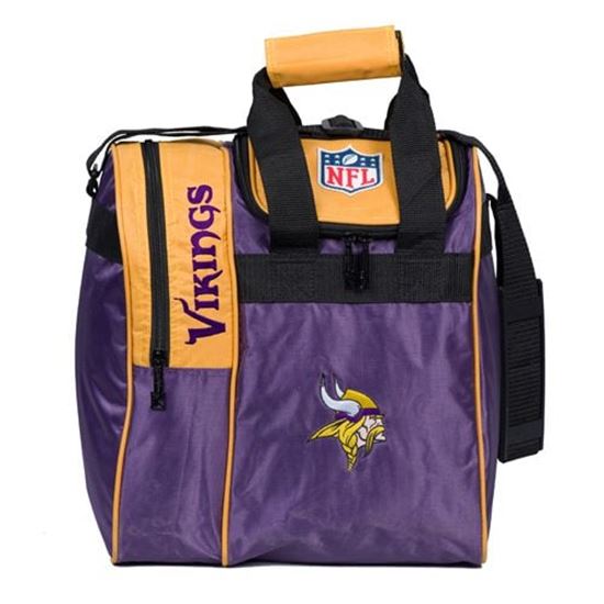 Picture of KR NFL 1 Ball Tote Minnesota Vikings Bowling Bag