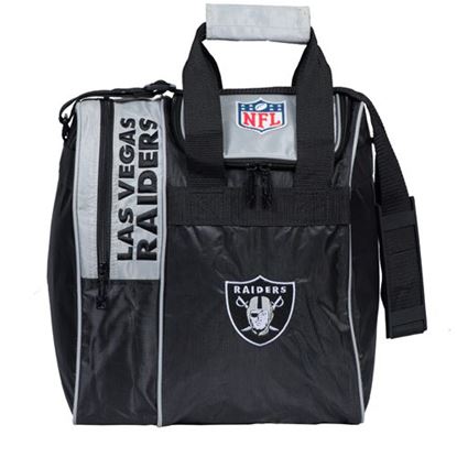 Picture of KR NFL 1 Ball Tote Las Vegas Raiders Bowling Bag